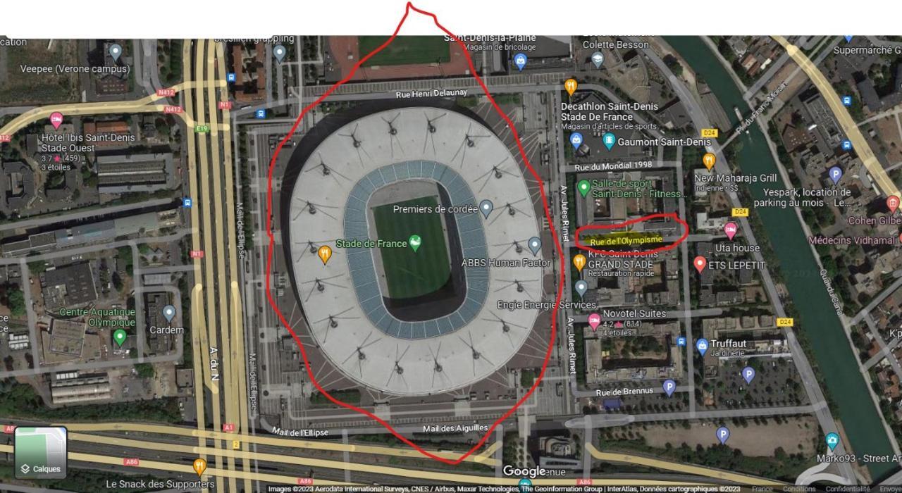 Appartement Sur Et Garage Au Stade De France A 2 Mn De Paris, 20 De Roissy Cdg Et 30 De La Defense Animaux Bienvenus Saint-Denis  Exteriör bild